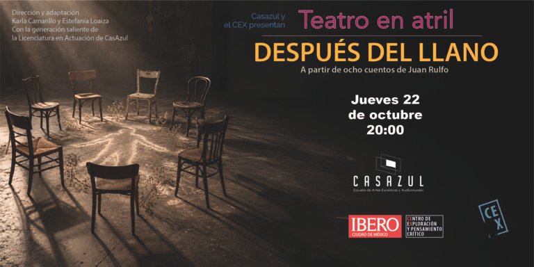 Después del llano | Teatro en Atril